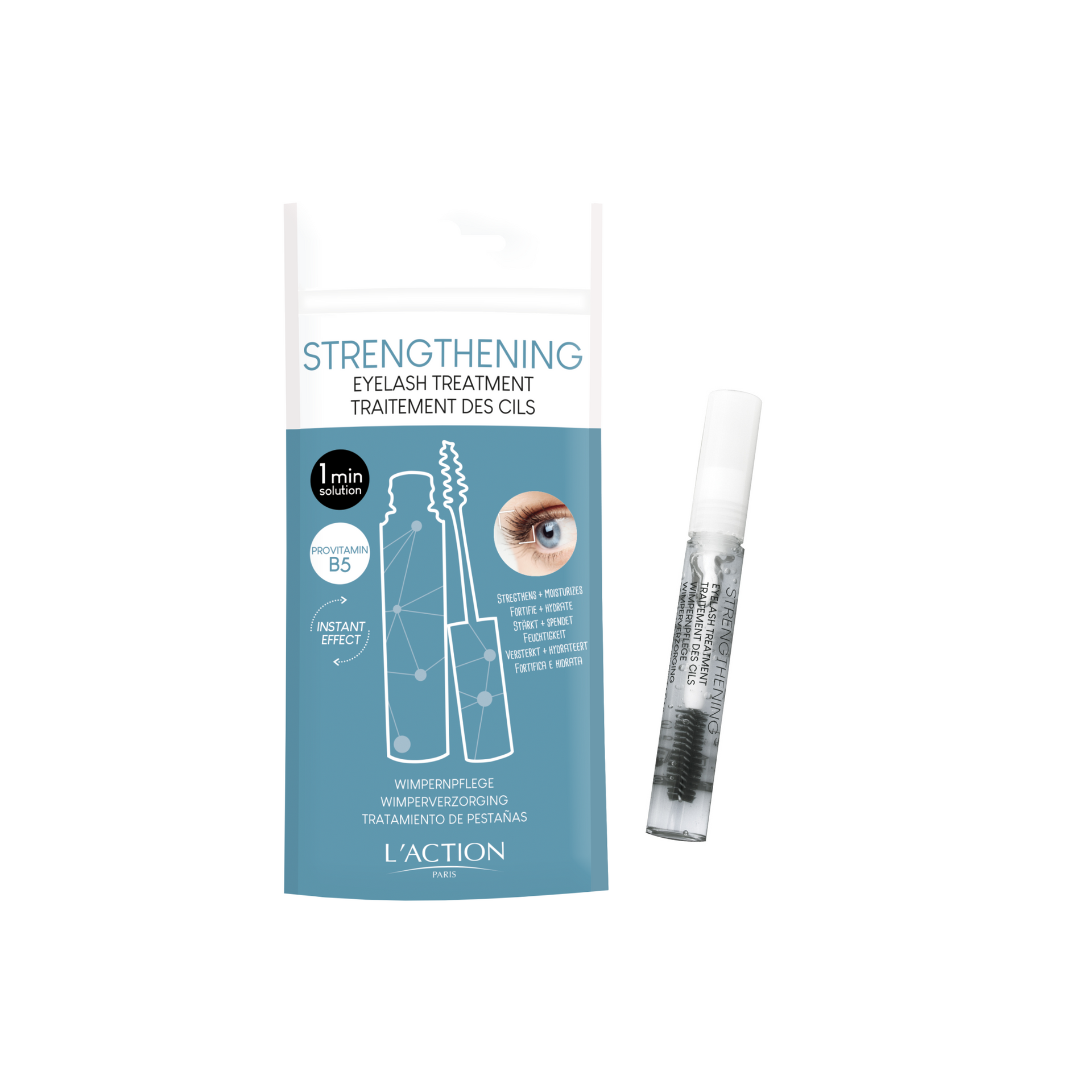 Sérum Concentré Pour Cils Lash Therapy Professional 8 En 1 - 10 Ml, Eveline Cosmetics, Neuf